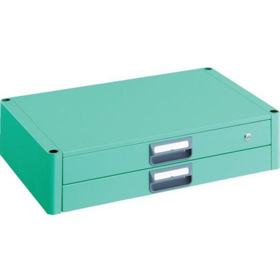 TRUSCO フェニックスワゴン 2段引出 750×500 YG色 PEW-75X-YG オプション ツールワゴン 物流 現場