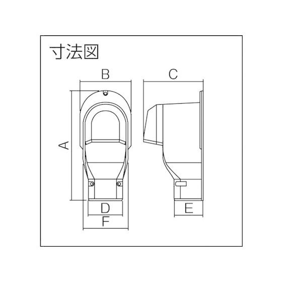 【お取り寄せ】Panasonic 壁面取出しカバー 排じん&換気機能付きエアコン用 アイボリー DAS2605W｜jetprice｜03