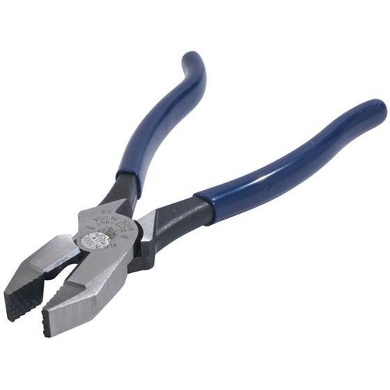 【お取り寄せ】KLEIN プライヤー 鉄筋工事用 240mm 偏芯デザイン D213-9ST プライヤー ペンチ ニッパ 作業用品 工具の画像