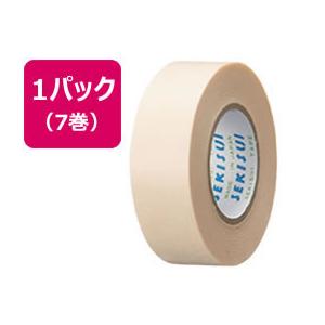 セキスイ マスキング用紙粘着テープ 18mm×18m 白 7巻 No.653N