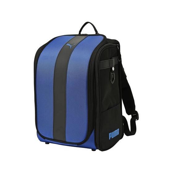 クツワ（KUTSUWA） PUMA 軽快学童リュック ストライプ ブルー PM529BL 