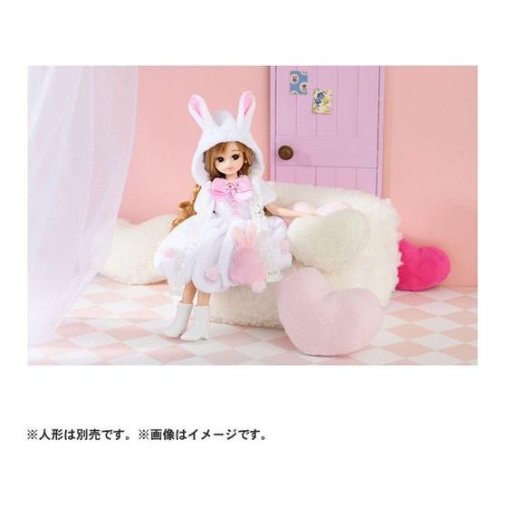 【お取り寄せ】タカラトミー リカちゃん LW-07 ふわモコしろうさぎ  リカちゃん 人形 ぬいぐるみ おもちゃ｜jetprice｜04