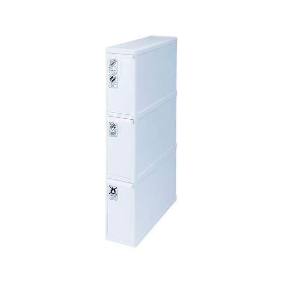 新品未使用　ライクイット ゴミ箱 分別引出し　スーパースリム3段 2段セット Like-it（ライクイット） 【お取り寄せ】ライクイット 分別引出し