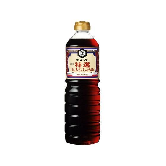 kikkoman（キッコーマン） 特選丸大豆しょうゆ 1L : JetPrice - 通販