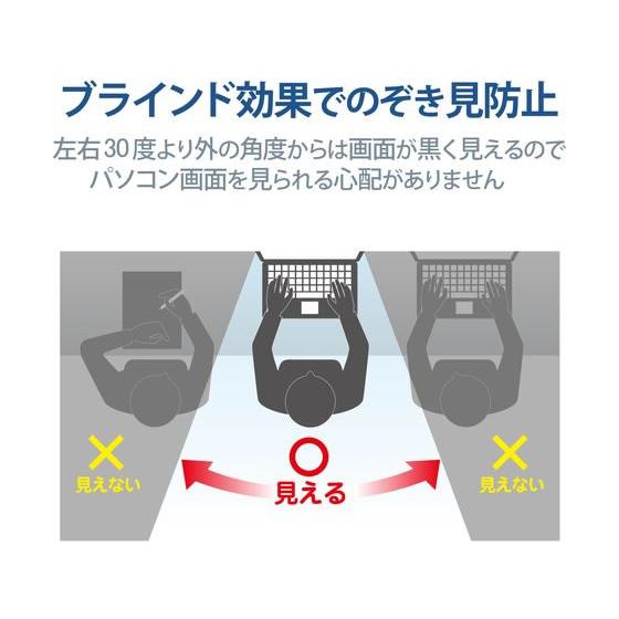 ELECOM（エレコム） のぞき見防止フィルター 14インチ(16:10) EF