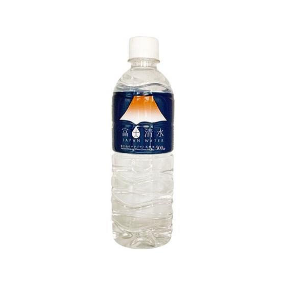 ミツウロコビバレッジ 富士清水500mL ミネラルウォーター 軟水 水 飲料