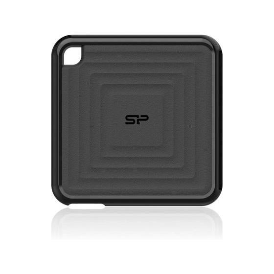 SP ポータブルSSD PC60 480GB Silicon Power（シリコンパワー） ポータブルSSD 480GB ブラック