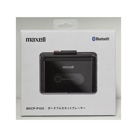 maxell（マクセル） ポータブルカセットプレーヤー MXCP-P100BK