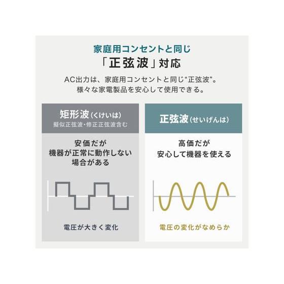 【お取り寄せ】サンワサプライ ポータブル電源 1152Wh BTL-RDC30 ポータブル電源本体 ポータブル電源 電池 充電池 家電_6