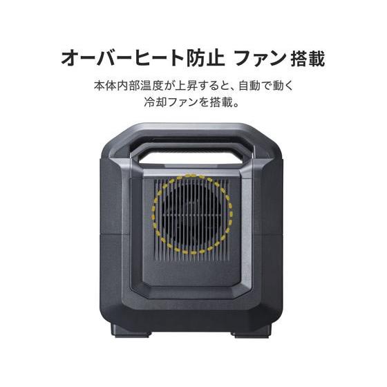 【お取り寄せ】サンワサプライ ポータブル電源 1152Wh BTL-RDC30 ポータブル電源本体 ポータブル電源 電池 充電池 家電_8