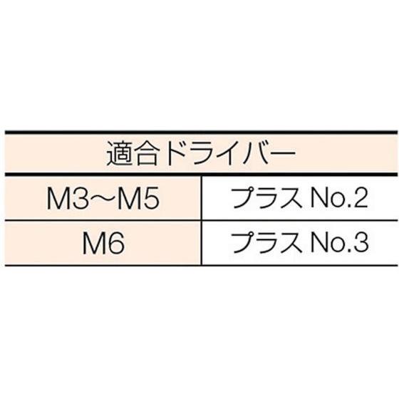 【お取り寄せ】TRUSCO 皿頭タッピングねじ ステンレス M5×30 30本入 B10-0530｜jetprice｜03