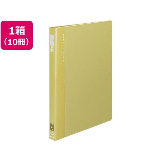 コクヨ リングファイル 30穴 背幅27mm A4タテ 黄 10冊 Ａ４ 多穴リングファイル 丸型 Ｄ型 リング式ファイル