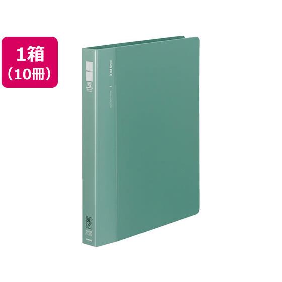 コクヨ リングファイル 30穴 背幅33mm A4タテ 緑 10冊 Ａ４ 多穴リングファイル 丸型 Ｄ型 リング式ファイル