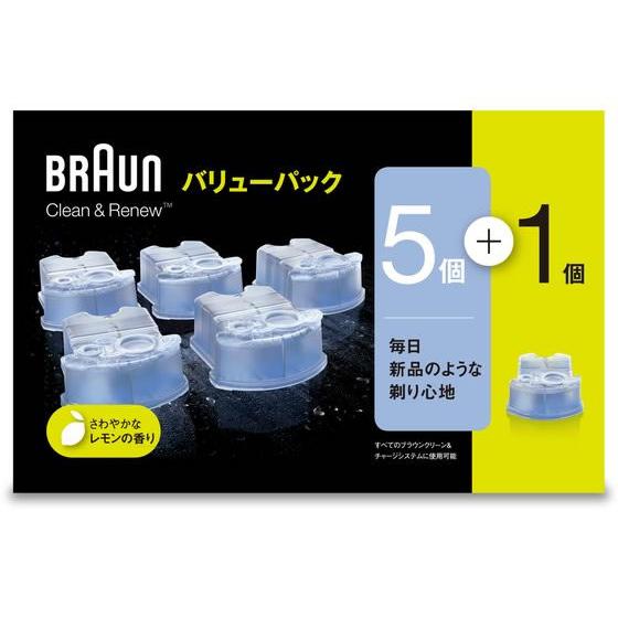 BRAUN（ブラウン） クリーン&リニューシステム専用洗浄液カートリッジ5