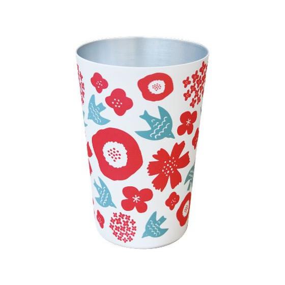 大和物産 色が変わるアルミタンブラー 花と鳥 420mL 65390 : JetPrice