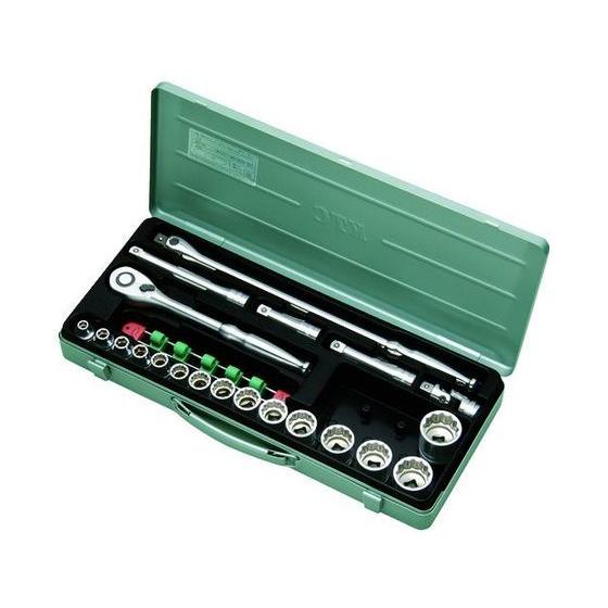 KTC 【お取り寄せ】KTC 12.7sq.ソケットレンチセット[21点] TB415X 