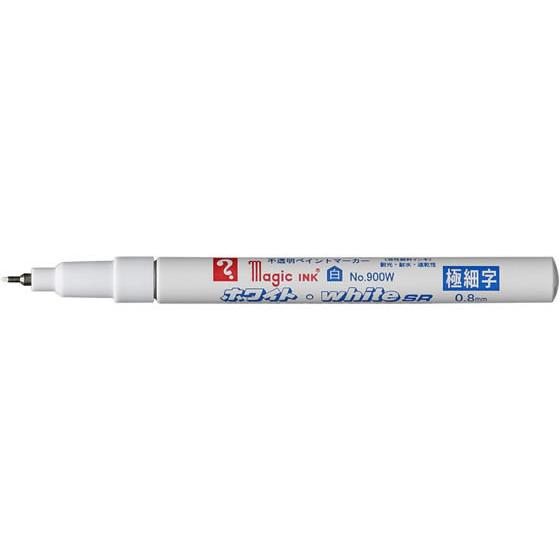 寺西化学工業 マジックホワイトSR No.900W 極細 M900W 白 ホワイト系