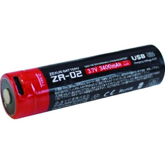 【お取り寄せ】ZEXUS 専用リチウム電池 ZR-02 ZR-02  懐中電灯 ライト 照明器具 ランプ｜jetprice