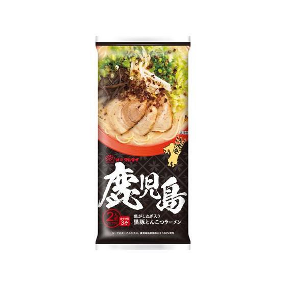 マルタイ 鹿児島黒豚とんこつラーメン 185g 袋入りラーメン ラーメン