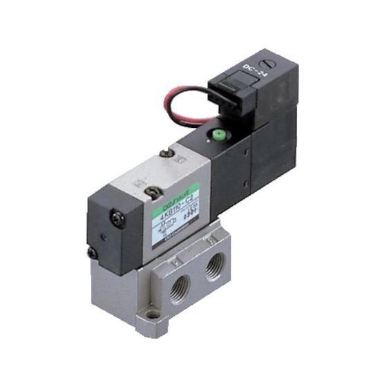 お取り寄せ】CKD 4Kシリーズパイロット式5ポート弁セレックス