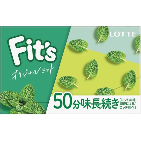 ロッテ（LOTTE） Fits LINK オリジナルミント 12枚 板ガム