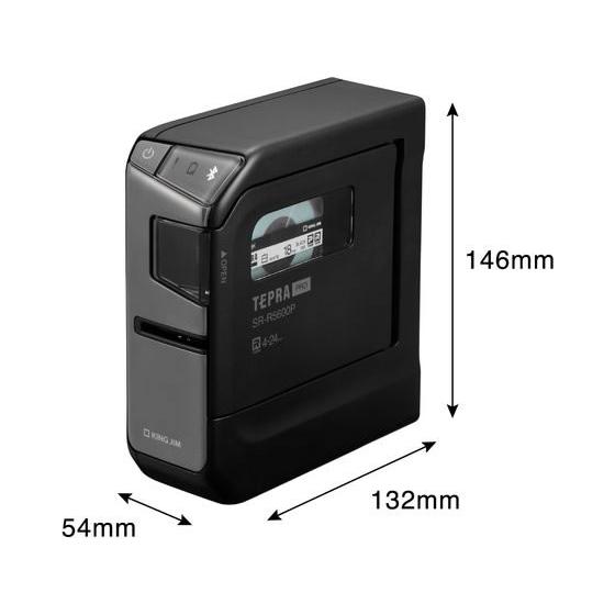 キングジム ラベルプリンター「テプラ」PRO SR-R5600P テプラＰＲＯ スマホ パソコン専用 本体 キングジム テプラ 事務機器の画像