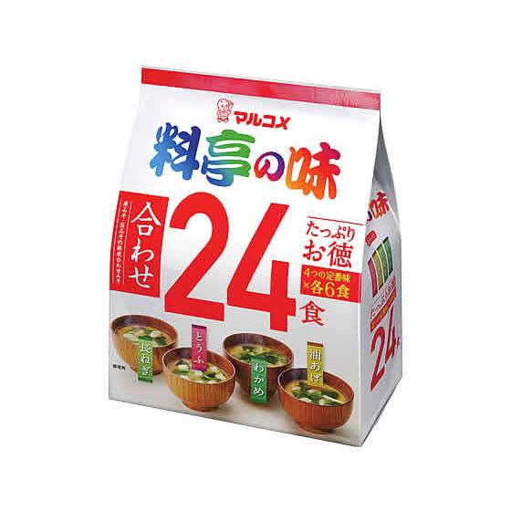 マルコメ（marukome） たっぷりお徳 料亭の味 24食 : JetPrice - 通販
