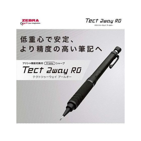 ゼブラ テクト2ウェイRO 0.5mm メタルシルバー P-MA141-MS 製図用