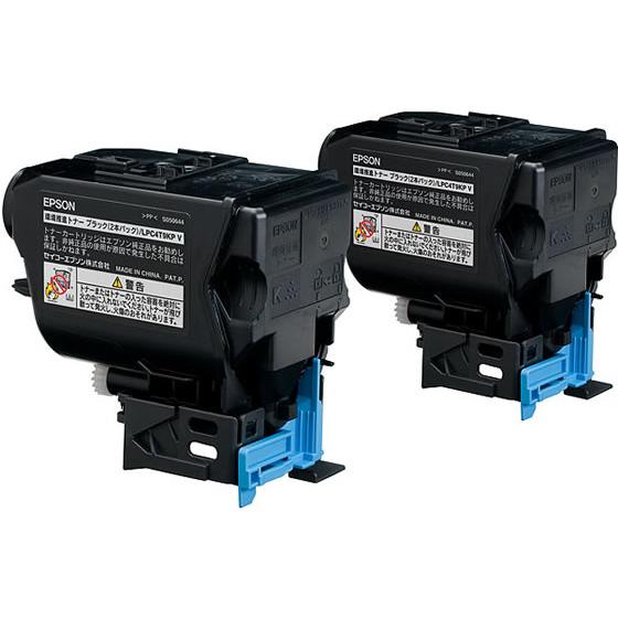 Amazon | EPSON LPC3T31KPV環境推進トナー ブラック Mサイズ 2本パック