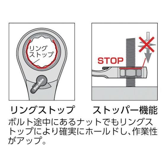 セール日本 【お取り寄せ】Pro-Auto リバースギアレンチ32mm RGW-32 ラチェットレンチ スパナ プーラー 作業 工具