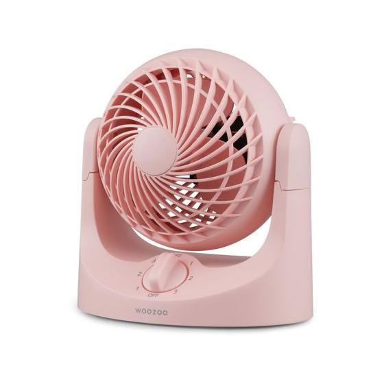 アイリスオーヤマ 卓上扇マカロンミニ ピンク TAF-MKM10N-P 卓上扇風機