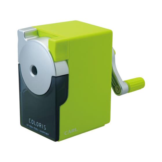 カール事務器 鉛筆削り 人気上昇中 カラリス グリーン Cp 100a G