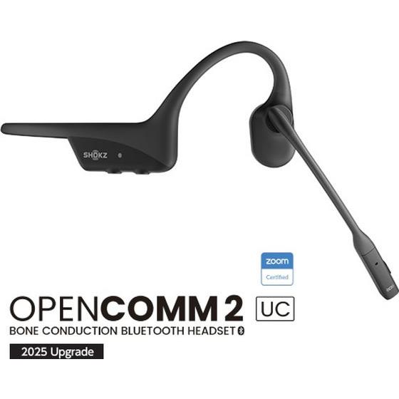 お取り寄せ】SHOKZ ワイヤレス骨伝導イヤホン OpenComm 2 UC USB-C