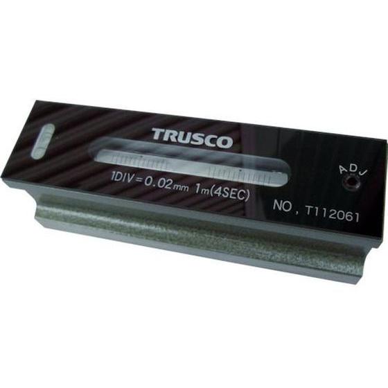 【お取り寄せ】TRUSCO 平形精密水準器 B級 寸法250 感度0.05 TFL-B2505 測定工具 工具類 実験用小物 機材