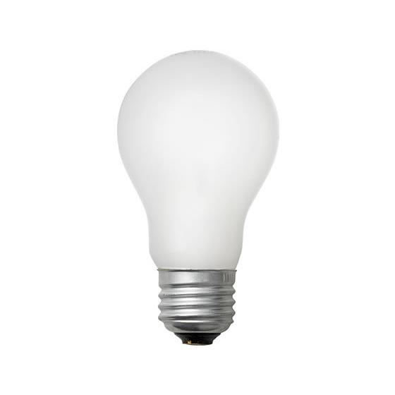 朝日電器 長寿命 シリカ電球 60W形 LW100V57W-W 電球 白熱電球 蛍光灯