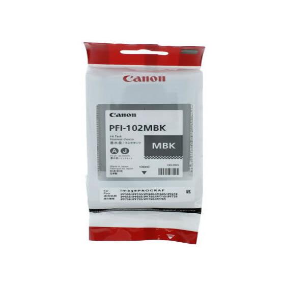 キヤノン（Canon） インクジェットインク マットブラック PFI-102MBK