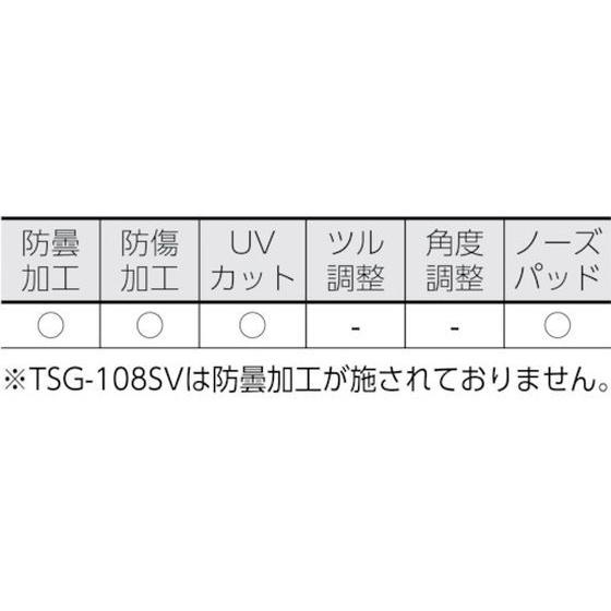 【お取り寄せ】TRUSCO 二眼型セーフティグラス スポーツタイプ レンズイエロー TSG-108Y｜jetprice｜02