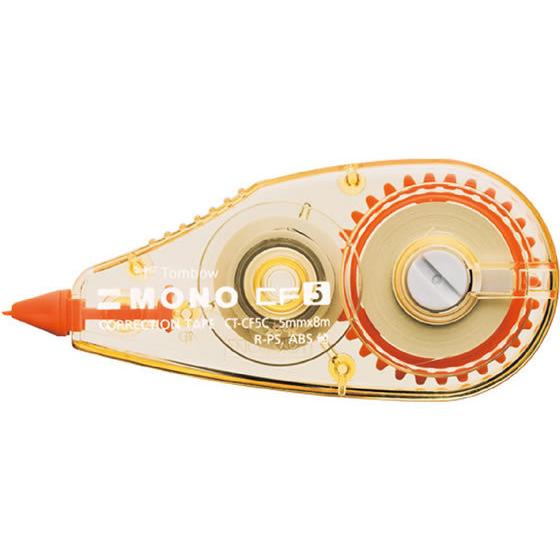トンボ鉛筆 修正テープ モノCF 5mm オレンジ CT-CF5C50｜jetprice