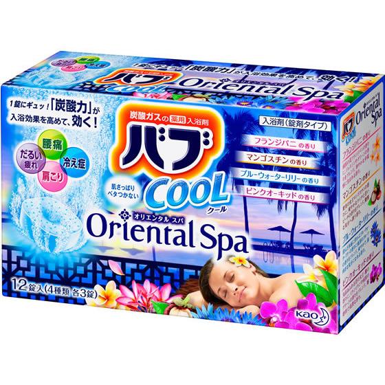 Kao（花王） バブ クール オリエンタルスパ 12個入 入浴剤 バス ボディ