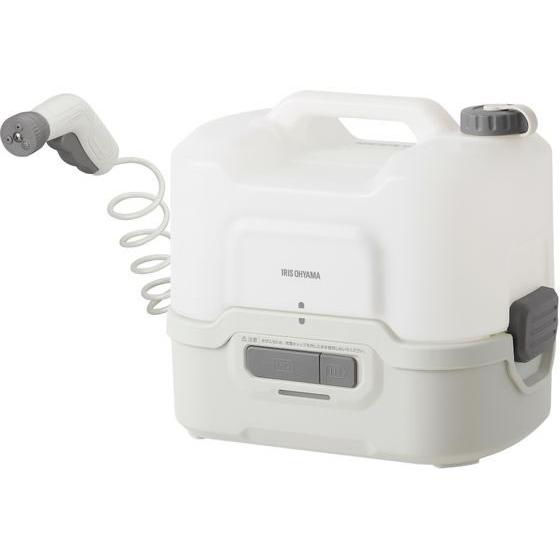 【未使用】アイリスオーヤマ充電式ポータブルウォッシャーJPW-T81-W/H アイリスオーヤマ 充電式ポータブルウォッシャー ホワイト グレー JPW
