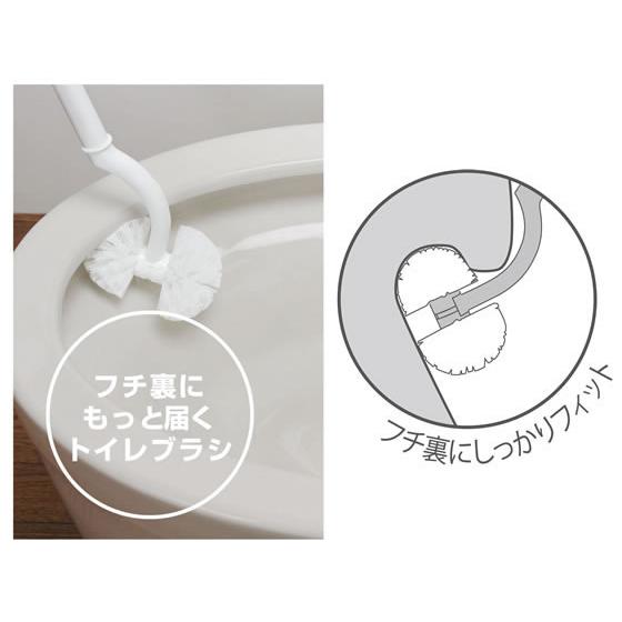 marna（マーナ） SLIM トイレブラシ ホワイト W201W トイレ掃除 トイレ