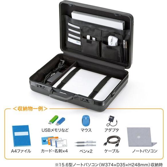 お取り寄せ】サンワサプライ ABSハードケース 17インチワイド BAG-ABS6