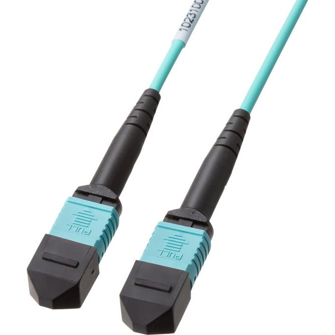 【お取り寄せ】サンワサプライ MPO光ファイバケーブル OM4 12芯 B配線 3m HKB-MPO12M4B-03 ネットワーク機器 パソコン 家電_2