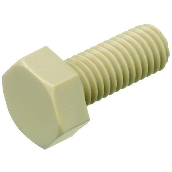 TRUSCO ポリフェニレンサルファイド 六角ボルト M5×25 50本入 BPPS-BTM5X25 ボルト 素材 ねじ 釘 作業 工具