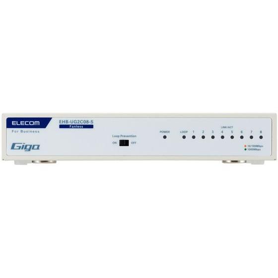 ELECOM（エレコム） 【お取り寄せ】エレコム 法人向スイッチングハブ 8