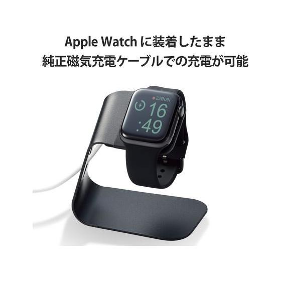 【お取り寄せ】エレコム Apple Watch用Lサイズシリコンバンド AW-45BDSCLBK｜jetprice｜05