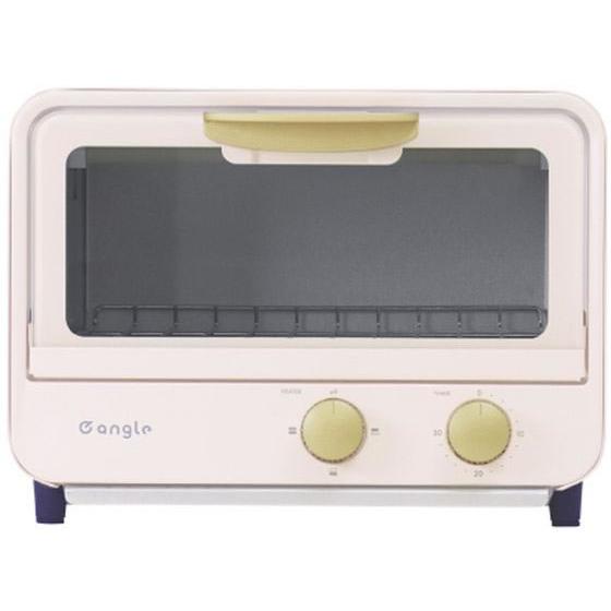 e angle オーブントースター ピンクベージュ ANGC-OTW10-A-PB オーブン 