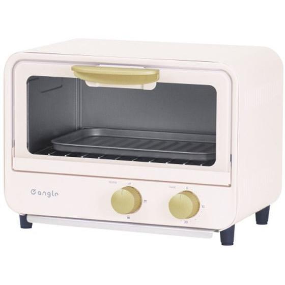 e angle オーブントースター ピンクベージュ ANGC-OTW10-A-PB オーブン