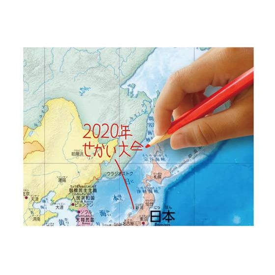デビカ いろいろ書ける!消せる!世界地図 073102 : JetPrice - 通販