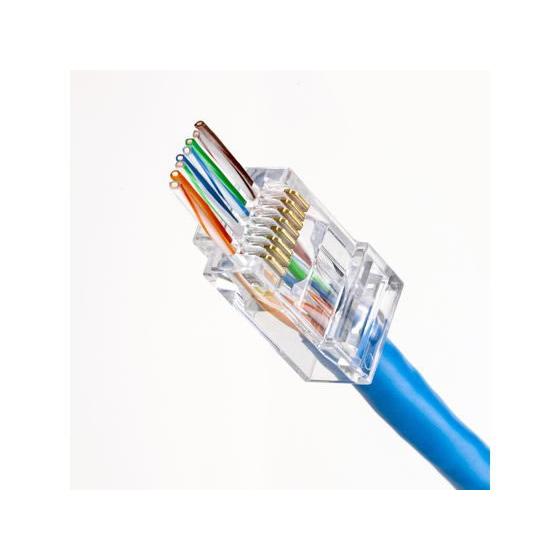 【お取り寄せ】サンワサプライ RJ-45コネクタ Cat6 貫通型 100個 ADT-6RJKN-100｜jetprice｜04